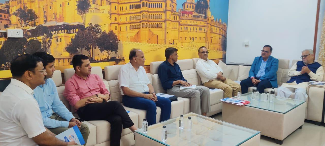 NEP,2020  University Task Force Meeting at Udaipur in the Presence of Dr. Atul Kothari Ji and Our Hon’ble Vice Chancellor